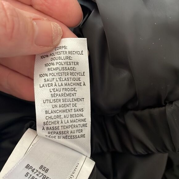 New BP water resistant recycled polyester puffer jacket black - Picture 10 of 10